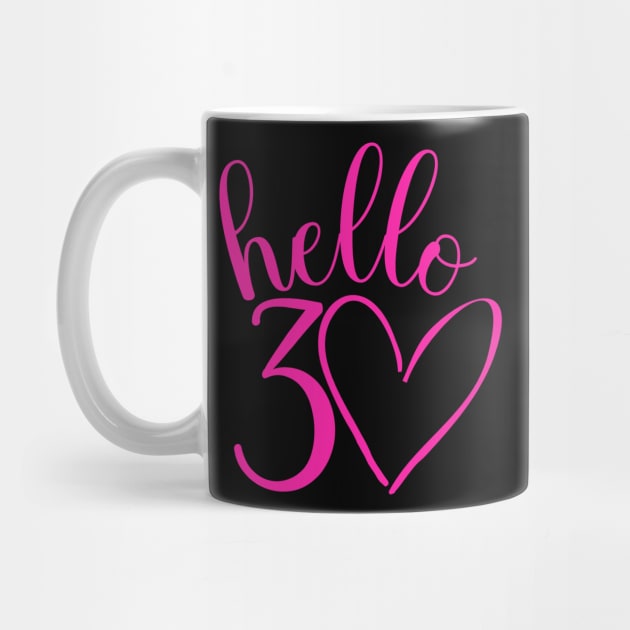 30th birthday design for women by ArtByGrammy